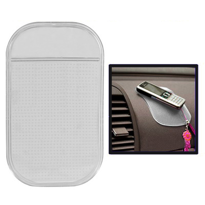 Car Anti-Slip Mat Super Sticky Pad for Phone / GPS/ MP4/ MP3 (Transparent) - Click Image to Close